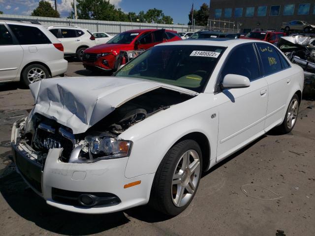 Photo 2 from auction – 2008 AUDI A4 2.0T QU with VIN WAUDF78E68A032673