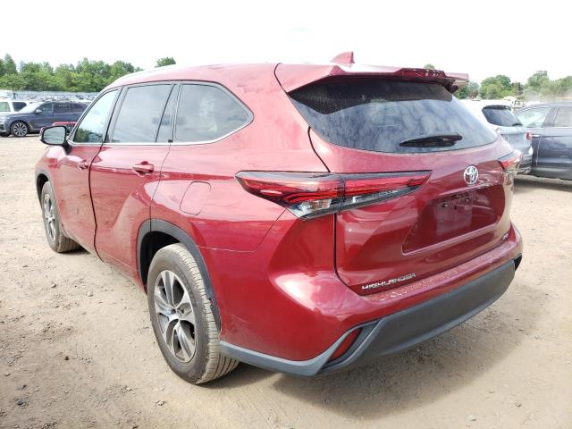 Photo 3 from auction – 2020 TOYOTA HIGHLANDER with VIN 5TDGZRAH3LS010231