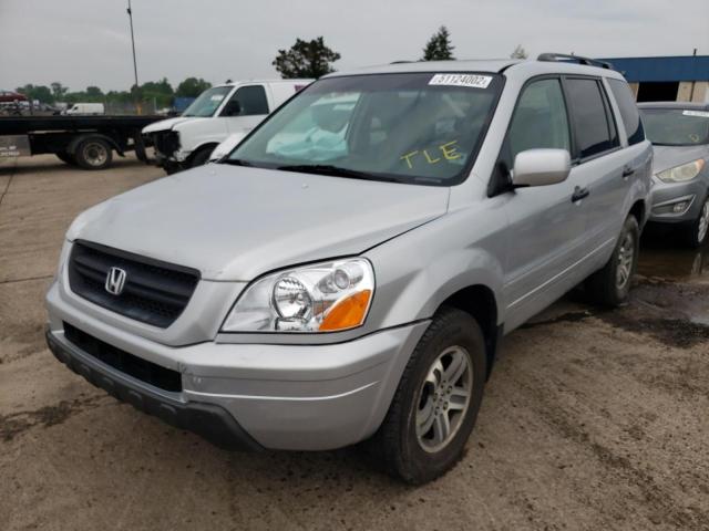 Photo 2 from auction – 2004 HONDA PILOT EX with VIN 2HKYF18454H525045