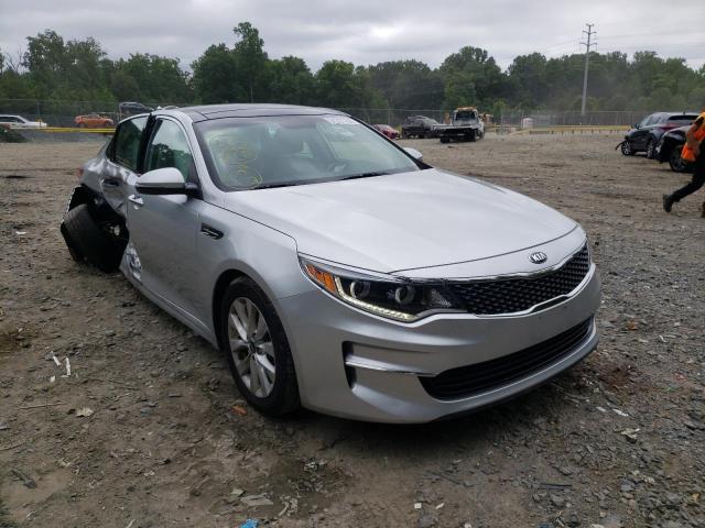 Photo 1 from auction – 2016 KIA OPTIMA EX with VIN 5XXGU4L32GG113165