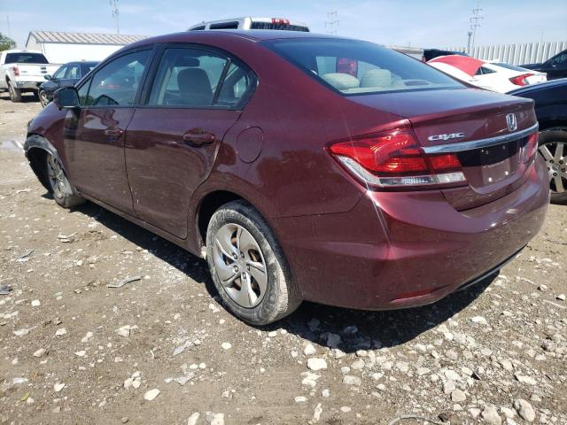 Photo 3 from auction – 2013 HONDA CIVIC LX with VIN 19XFB2F55DE049307