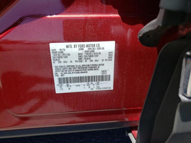 Photo 10 from auction – 2016 LINCOLN MKX RESERV with VIN 2LMPJ6LR1GBL84436