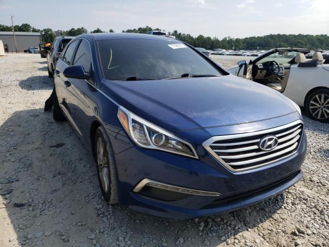 HYUNDAI SONATA SE 2015 with VIN 5NPE24AF6FH156839 - Photo from auction