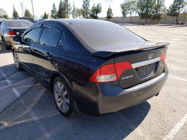 Photo 3 from auction – 2009 HONDA CIVIC SI with VIN 2HGFA55559H701748