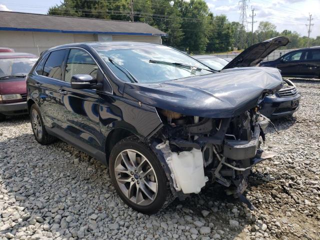 FORD EDGE 2015 with VIN 2FMPK3K89FBC40955 - Photo from auction