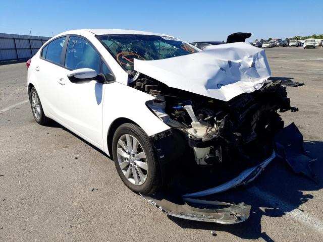 KIA FORTE LX 2016 with VIN KNAFX4A62G5510327 - Photo from auction
