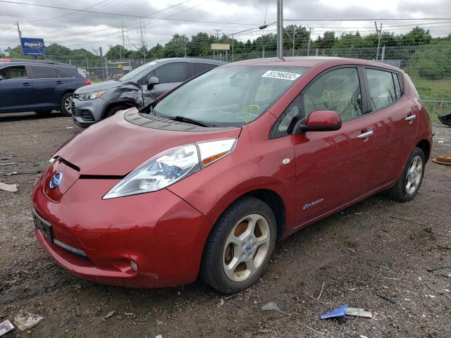 Photo 2 from auction – 2012 NISSAN LEAF SV with VIN JN1AZ0CP7CT015135