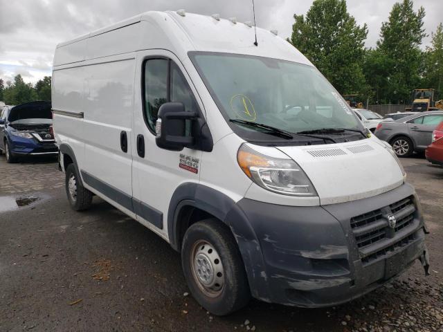 RAM PROMASTER 2018 with VIN 3C6TRVBG9JE105095 - Photo from auction