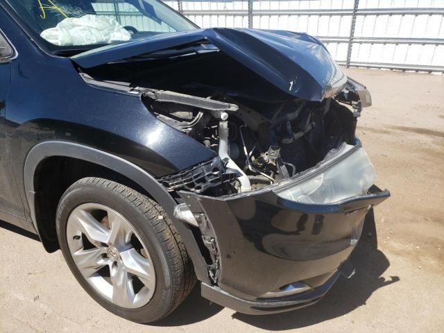 Photo 9 from auction – 2015 TOYOTA HIGHLANDER with VIN 5TDDKRFH7FS118808