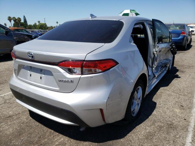 Photo 4 from auction – 2021 TOYOTA COROLLA LE with VIN JTDEAMDE3MJ005564