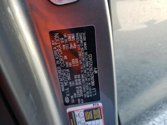 Photo 10 from auction – 2017 KIA SOUL with VIN KNDJN2A27H7455433