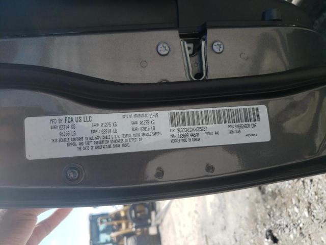 Photo 10 from auction – 2019 CHRYSLER 300 LIMITE with VIN 2C3CCAEGXKH555797