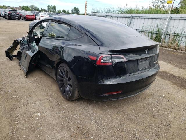 Photo 3 from auction – 2021 TESLA MODEL 3 with VIN 5YJ3E1EC8MF984593