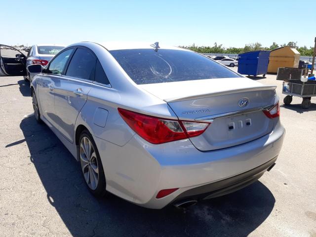 Photo 3 from auction – 2014 HYUNDAI SONATA SE with VIN 5NPEC4AC9EH880946