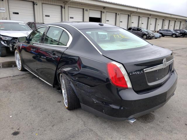 Photo 3 from auction – 2009 LINCOLN MKS with VIN 1LNHM93R79G616820