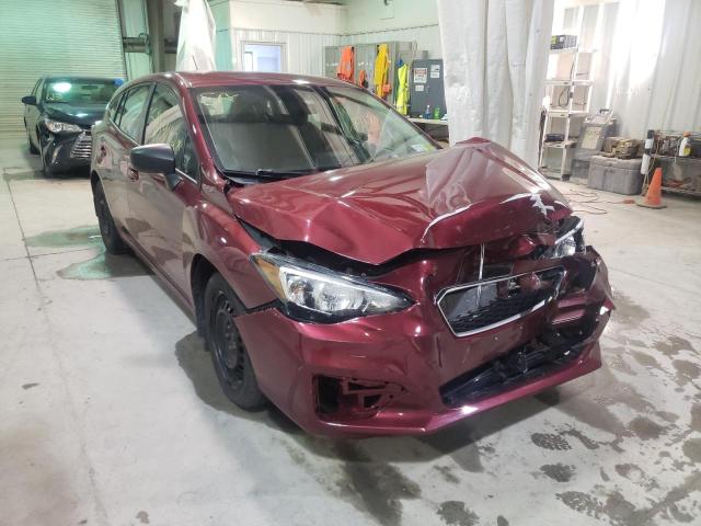 SUBARU IMPREZA 2017 with VIN 4S3GTAA62H3754106 - Photo from auction