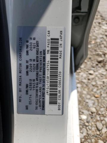 Photo 10 from auction – 2015 MAZDA 6 TOURING with VIN JM1GJ1V58F1187934