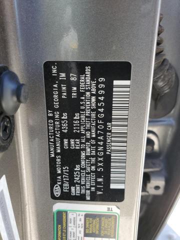 Photo 10 from auction – 2015 KIA OPTIMA LX with VIN 5XXGN4A70FG454999