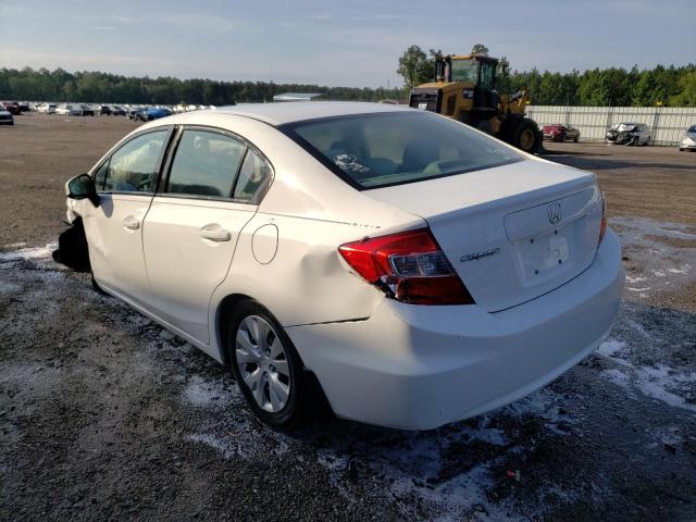 Photo 3 from auction – 2012 HONDA CIVIC LX with VIN 19XFB2F53CE068212