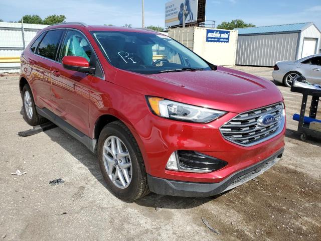 صورة رقم 1 من المزاد - 2022 FORD EDGE SEL مع VIN 2FMPK4J93NBA00895