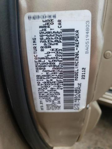 Photo 10 from auction – 2003 TOYOTA AVALON XL with VIN 4T1BF28B63U281223