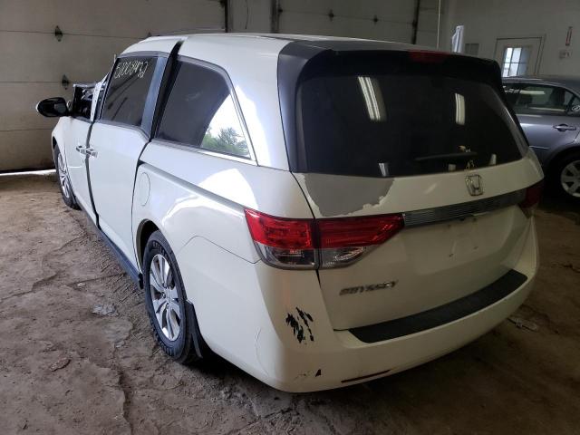 Photo 3 from auction – 2014 HONDA ODYSSEY EX with VIN 5FNRL5H44EB082195