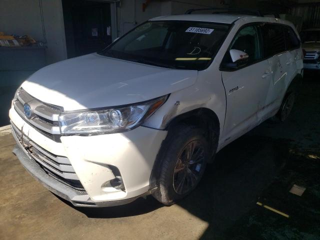 Photo 2 from auction – 2017 TOYOTA HIGHLANDER with VIN 5TDBGRFH1HS036388