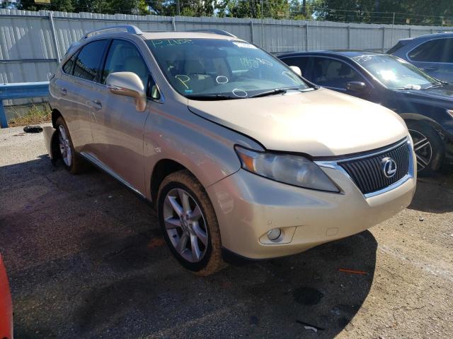 LEXUS RX 350 2010 with VIN 2T2ZK1BAXAC029425 - Photo from auction