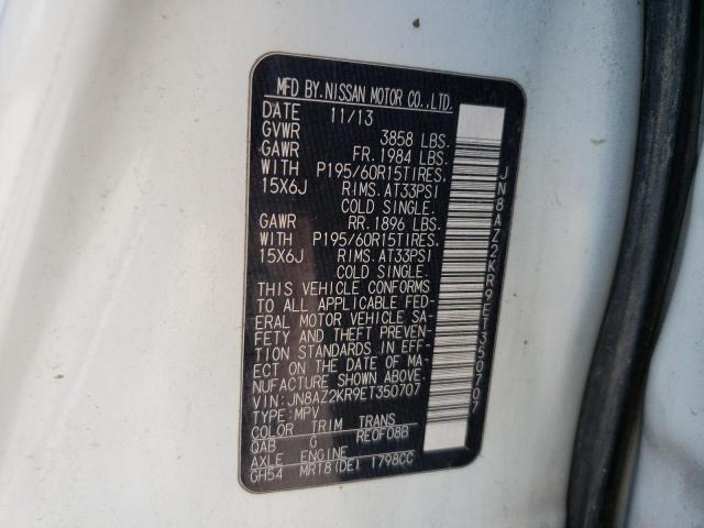 Photo 10 from auction – 2014 NISSAN CUBE S with VIN JN8AZ2KR9ET350707