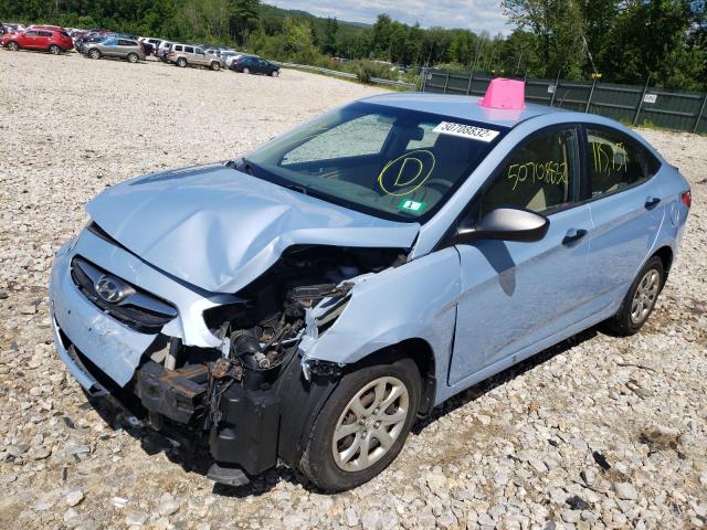 Photo 2 from auction – 2012 HYUNDAI ACCENT GLS with VIN KMHCT4AE8CU254781