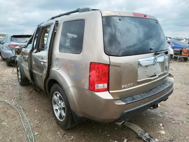 Photo 3 from auction – 2009 HONDA PILOT TOUR with VIN 5FNYF38909B009172