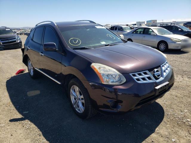 NISSAN ROGUE S 2012 with VIN JN8AS5MV2CW392597 - Photo from auction