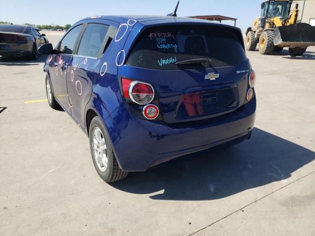 Photo 3 from auction – 2013 CHEVROLET SONIC LT with VIN 1G1JC6SB1D4228111