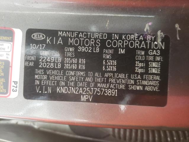 Photo 10 from auction – 2018 KIA SOUL with VIN KNDJN2A25J7573891