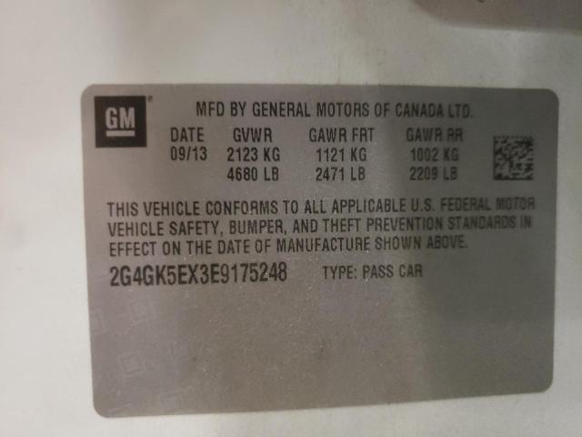 Photo 10 from auction – 2014 BUICK REGAL with VIN 2G4GK5EX3E9175248