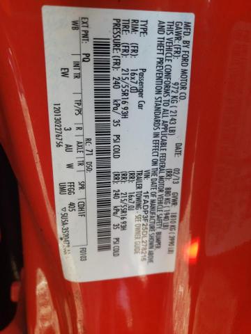 Foto 10 de la subasta – 2013 FORD FOCUS SE con VIN 1FADP3F25DL278216