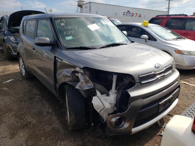 KIA SOUL + 2018 with VIN KNDJP3A59J7517530 - Photo from auction