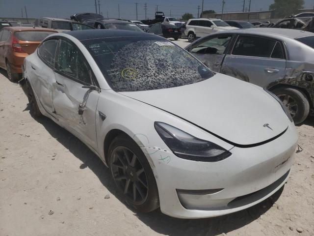 TESLA MODEL 3 2021 with VIN 5YJ3E1EA4MF866622 - Photo from auction