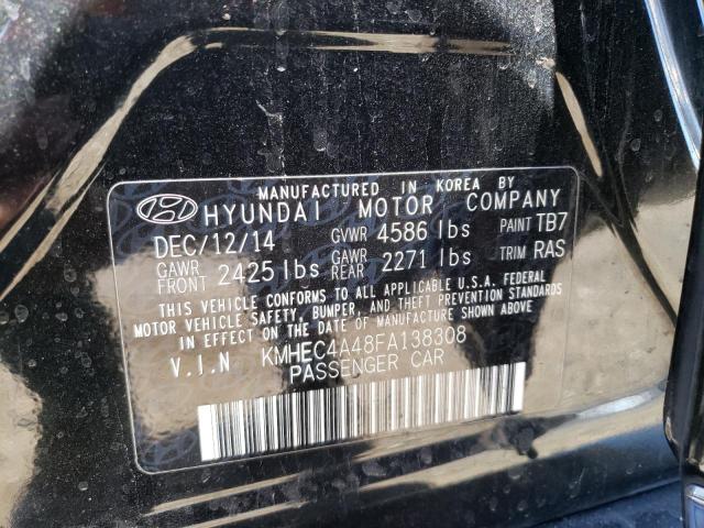Photo 10 from auction – 2015 HYUNDAI SONATA HYB with VIN KMHEC4A48FA138308