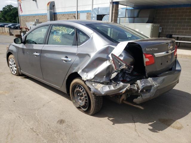 Photo 3 from auction – 2016 NISSAN SENTRA with VIN 3N1AB7AP6GY274194