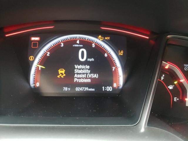 Photo 8 from auction – 2020 HONDA CIVIC TYPE with VIN SHHFK8G76LU200648