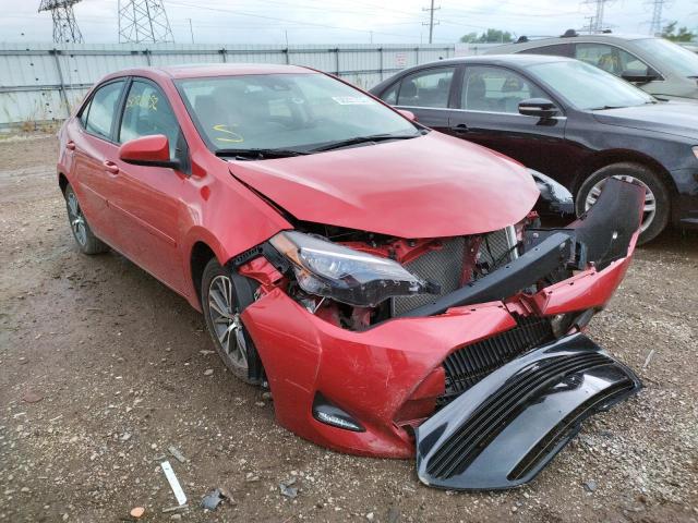 TOYOTA COROLLA L 2019 with VIN 2T1BURHE1KC187906 - Photo from auction