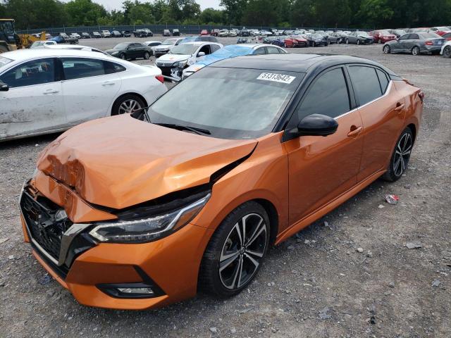 Photo 2 from auction – 2020 NISSAN SENTRA SR with VIN 3N1AB8DV2LY239212
