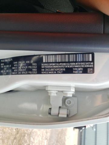 Photo 10 from auction – 2016 JEEP RENEGADE L with VIN ZACCJBBT3GPE28016