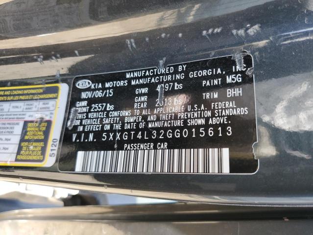 Photo 10 from auction – 2016 KIA OPTIMA LX with VIN 5XXGT4L32GG015613