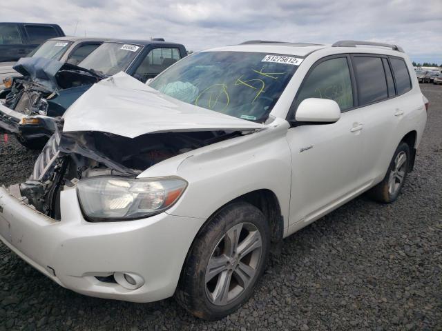 Photo 2 from auction – 2009 TOYOTA HIGHLANDER with VIN JTEES43A192130118