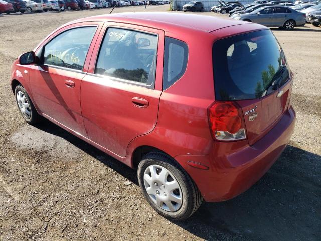 Photo 3 from auction – 2006 CHEVROLET AVEO BASE with VIN KL1TD69666B684102