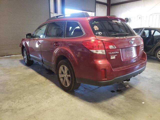 Photo 3 from auction – 2013 SUBARU OUTBACK 2. with VIN 4S4BRBCCXD3319888