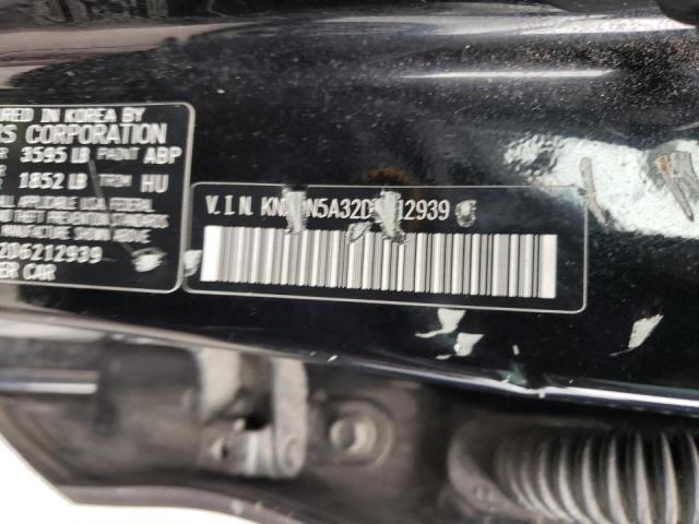 Photo 10 from auction – 2013 KIA RIO EX with VIN KNADN5A32D6212939