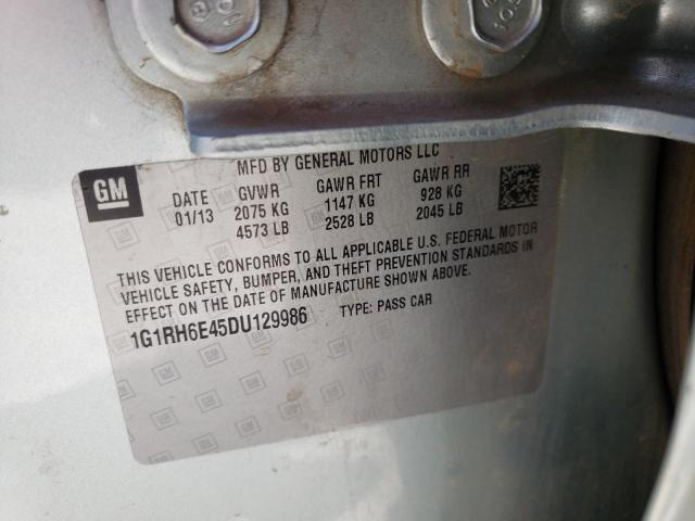 Photo 10 from auction – 2013 CHEVROLET VOLT with VIN 1G1RH6E45DU129986